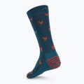 Pánské ponožky Darn Tough Strut Crew dark teal 2