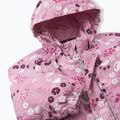 Reima Puhuri šedorůžová dětská lyžařská kombinéza 4