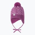 Dětská zimní čepice Reima Paljakka red violet 2