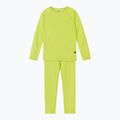 Sada termoprádla pro děti Reima Lani bright lime