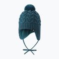 Dětská zimní čepice Reima Paljakka dark teal