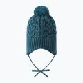 Dětská zimní čepice Reima Paljakka dark teal 2