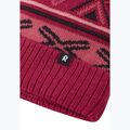 Dětská zimní čepice Reima Kirjoen cranberry 3