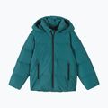 Dětská péřová bunda Reima Paimio dark teal