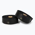 Omotávka na řídítka SUPACAZ Super Sticky Kush Galaxy gold print/ano gold plugs 2