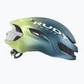 Cyklistická přilba Rudy Project Nytron blue avio/apple green metal matte 2