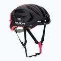 Cyklistická přilba Rudy Project Egos black/pink fluo matte