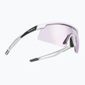 Sluneční brýle Rudy Project Turbolence white matte/impactx photochromic 2 laser purple 2