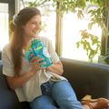 Nalgene Wide Mouth Sustain 1l modrá cestovní láhev 2020-0432 8
