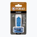 Píšťalka se šňůrkou Fox 40 Classic Safety modrá 2
