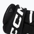 Dětské hokejové rukavice CCM Tacks XR80 JR Gloves black/white 6