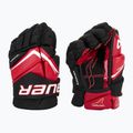 Hokejové rukavice Bauer Vapor Fly40 Int black/red