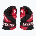 Hokejové rukavice Bauer Vapor Fly40 Int black/red 4