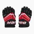 Dětské hokejové rukavice Bauer Vapor Fly40 Jr black/red 2