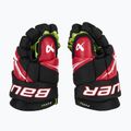 Dětské hokejové rukavice Bauer Vapor Fly40 Jr black/red 4