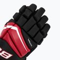 Dětské hokejové rukavice Bauer Vapor Fly40 Jr black/red 5