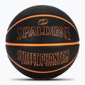Basketbalový míč Spalding Phantom basketball black/orange velikost 6