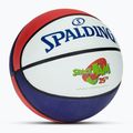 Basketbalový míč Spalding Space Jam Tune white/red/blue velikost 7 3