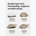 Trekový stan 2‑místný Naturehike Mongar UL 2 15D moon rock gray 2