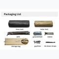 Trekový stan 2‑místný Naturehike Mongar UL 2 15D moon rock gray 3
