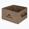 Turistický dřez Naturehike Składany Square Bucket 13 light brown
