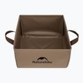Turistický dřez Naturehike Składany Square Bucket 13 light brown 2