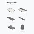 Nafukovací matrace Naturehike Chenjing with Pillow Triple grey