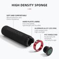 Gripy na řidítka Rockbros BT1001 Handlebar Grips black/red 3