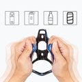 Košík na láhev Rockbros 31210007 Water Bottle Holder black/blue 4