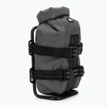 Taška a nosič na cyklistickou vidlici Rockbros Front Fork Rack+Fork Bag grey/black 2