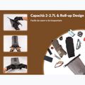 Taška a nosič na cyklistickou vidlici Rockbros Front Fork Rack+Fork Bag grey/black 2
