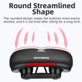 Sedlo na kolo Rockbros AQ-6090 black/red 2