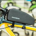 Cyklistická brašna na rám Rockbros AS-019-1 Bike Tube Bag L black 12