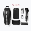Cyklistická brašna na rám Rockbros B60 Bike Tube Bag M black 4