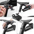 Taška pod sedlo na kolo Rockbros C28BK Bike Saddle Bag black 3