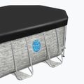 Bazén s kovovou konstrukcí  Bestway Power Steel Swim Vista Series Oval Pool Set 427x250 cm šedý 3