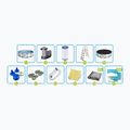 Bazén s kovovou konstrukcí  Bestway Steel Pro Max Pool Set 5612Z 488 x 122 cm šedý 9