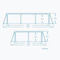 Bazén s kovovou konstrukcí  Bestway Steel Pro Pool 259 cm modrý  5