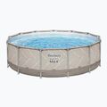 Bazén s kovovou konstrukcí  Bestway Steel Pro Max Pool Set 396 x 107 cm béžový 3