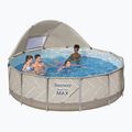 Bazén s kovovou konstrukcí  Bestway Steel Pro Max Pool Set 396 x 107 cm béžový 4