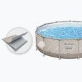 Bazén s kovovou konstrukcí  Bestway Steel Pro Max Pool Set 396 x 107 cm béžový 6