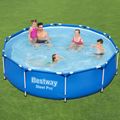 Kulatý bazén Bestway Steel Pro modrý 56679 4