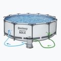 Bazén s kovovou konstrukcí  Bestway Steel Pro Max Pool Set 366 x 100 cm šedý 4