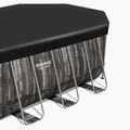 Bazén s kovovou konstrukcí  Bestway Power Steel Oval Pool Set 610 x 366 cm hnědý 3