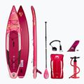 Prkno SUP Aqua Marina Coral Touring - Touring iSUP, 3,5 m/15 cm, s pádlem a cívkovým vodítkem růžové BT-22CTP