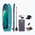 Nafukovací paddleboard sada Aqua Marina Super Trip Essential 12'6" dark green