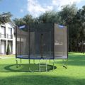 SONGMICS Trampolína 366 cm modrá STR124 2