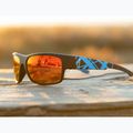 Sluneční brýle Aztron Avatar-X2 matt black/gloss blue/polarized sahara red mirror/brown 7