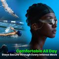 Plavecké brýle Holoswim Solla Wave AI Music silver 5
