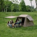 Stan  pro 4 osoby Naturehike Village 6.0 brown 6